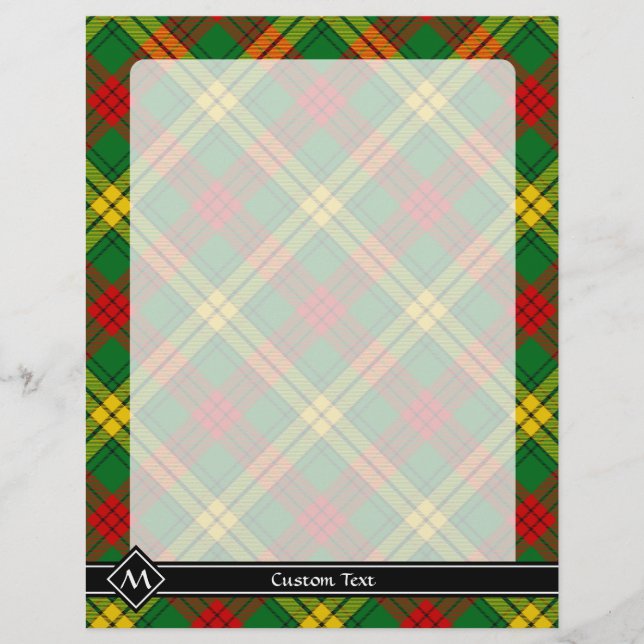 Flyer Clan MacMillan Tartan (Frente)