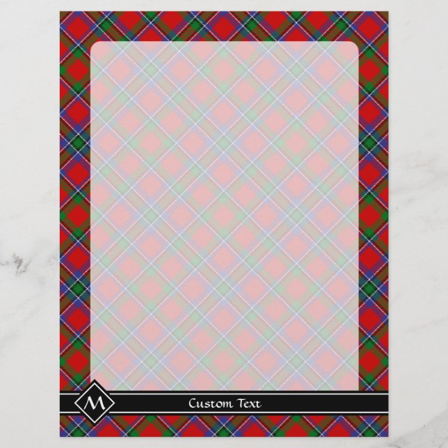 Flyer Clan Sinclair Tartan (Frente)