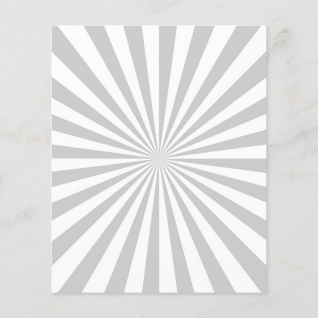 Flyer Classic Grey Burst Spinning Wheel Customize This! (Verso)