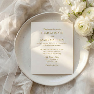 Flyer Classic Script Elegant QR Code 4 Photo Wedding