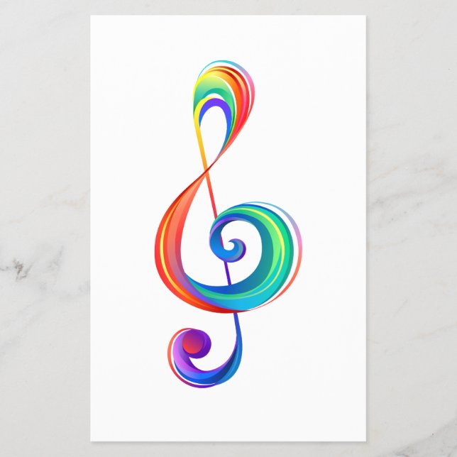 Flyer Clef (trecho de arco-íris) (Frente)