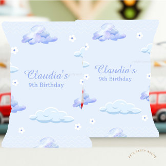 Flyer Cloud Nine Birthday Chip Bag Wrapper