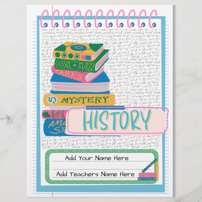 Flyer Cobrir de Binder Personalizado | Design editável (Frente)