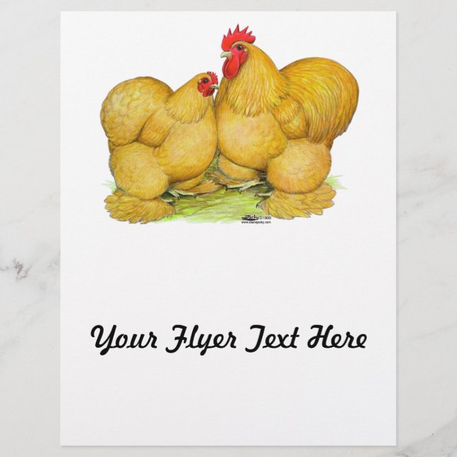 Flyer Cochins Buff Pair (Frente)