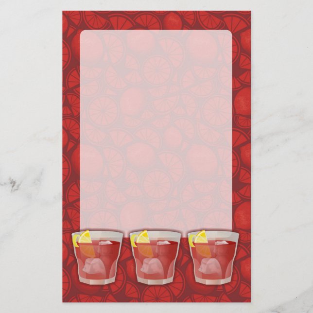 Flyer cocktail americano (Frente)