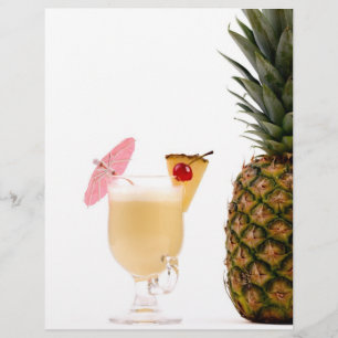 Flyer Cocktail de fruta