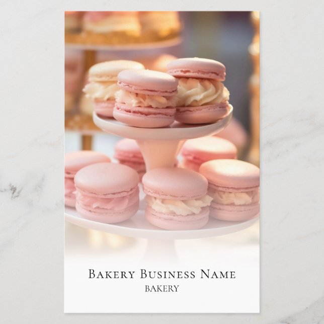 Flyer Cód. QR da camada de fotos da padaria (Frente)