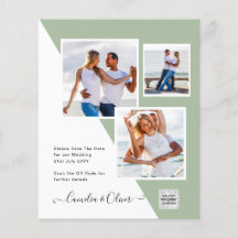 Código QR da Data de Salvamento do Convite de Foto