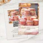 Flyer Código QR de Fotografia Personalizada da Bakery pa<br><div class="desc">Crie um folheto profissional e moderno com duas fotos personalizadas e detalhes personalizados, além de um código de QR digitalizável na parte traseira para uma rede fácil e ícones editáveis de mídia social. Ajuste facilmente fontes, cores, fundo e layout para corresponder perfeitamente ao seu estilo. Ideal para cupcakes, bolos e...</div>