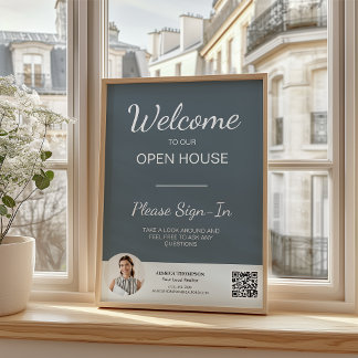 Flyer Código QR de Início de Sessão de Localidade Aberta