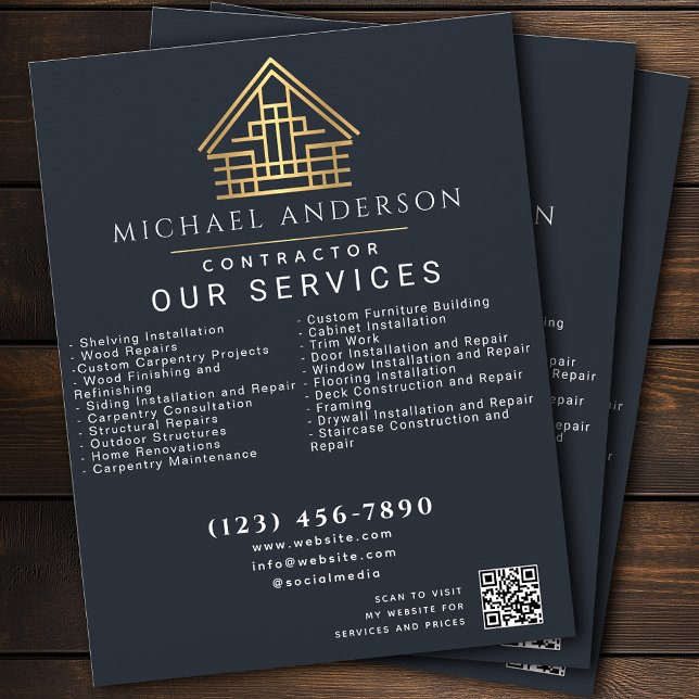 Flyer Código QR para Construção de Edifícios Mínimos de  (Criador carregado)