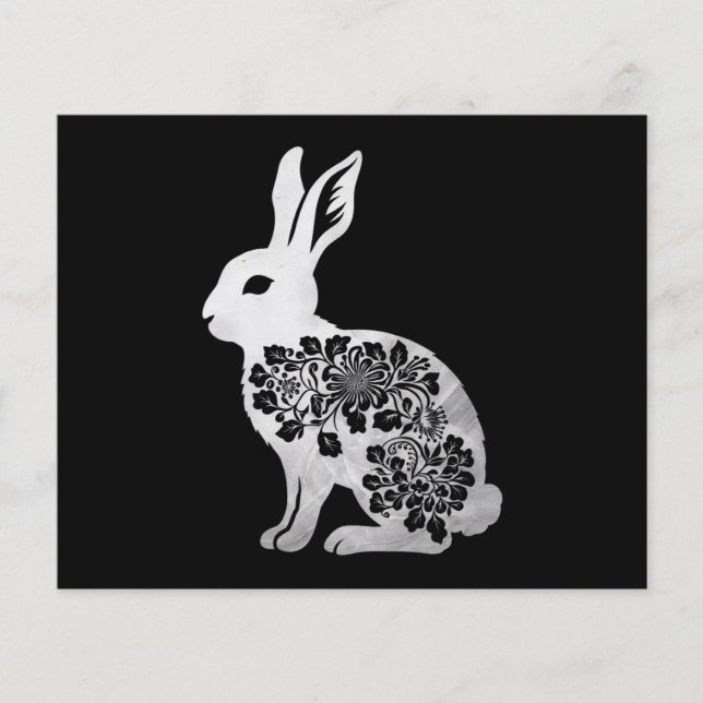 Flyer Coelho do Dia de Páscoa (Frente)