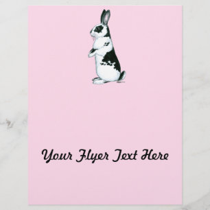 Flyer Coelho:  Preto e branco