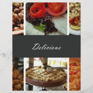 Flyer Colagem da comida