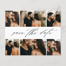 Flyer Colagem de Fotos de Casamento de Script de Orçamen