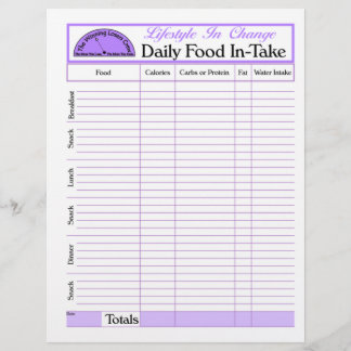 Flyer Comida diária na tomada, para mudança de estilo de