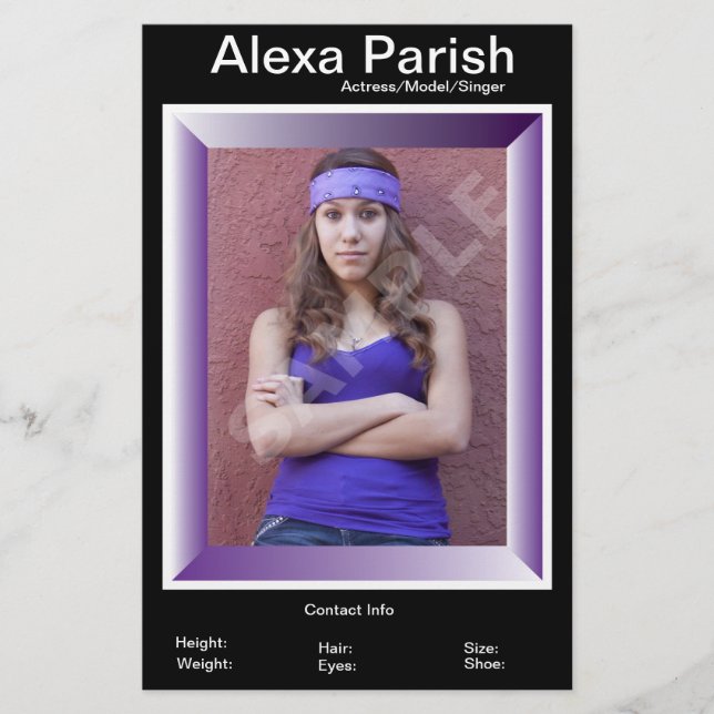 Flyer Comp/Zed Comp/Placa com Captura de Cabeça de Um Mo (Frente)