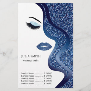 Flyer Composição com efeito do brilho