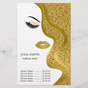 Flyer Composição com efeito do brilho