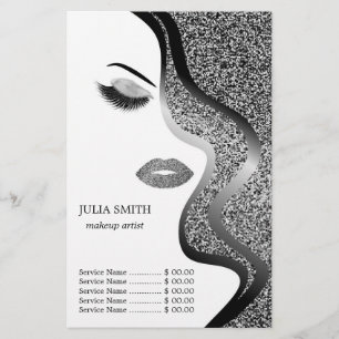 Flyer Composição com efeito do brilho