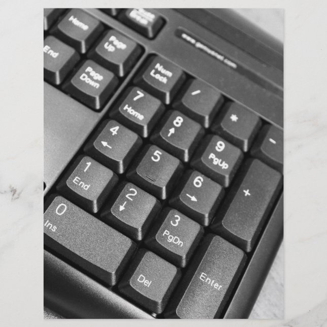 Flyer Computer keyboard (Frente)