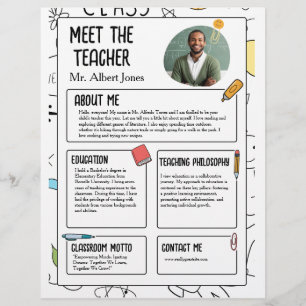 Flyer Conheça o professor moderno de volta à escola