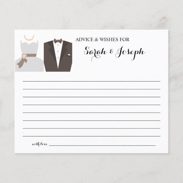 Flyer Conselhos e Desejos para a placa de Chá de panela  (Frente)