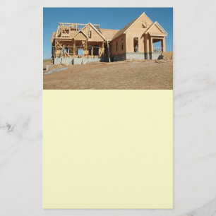 Flyer construção de nova casa