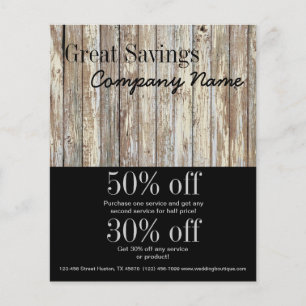 Flyer construção do trabalhador manual do woodgrain do