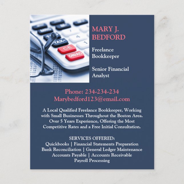 Flyer Contabilidade (Frente)