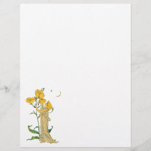 Flyer Conto de Fadas Vintage, Primula, Walter Crane