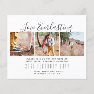 Flyer Convite de Everduradouro para evento de casamento