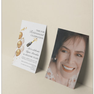 Flyer Convite de Parte de Retirada de Orçamento de Fotog