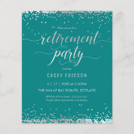 Flyer Convite do Partido da Reforma do Orçamento - Prata