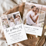 Flyer Convite para Casamento de Fotos Branco e Preto do<br><div class="desc">Celebre sua história de amor com nosso Convite para Casamento de Fotos Branco e Preto no Orçamento. Este convite elegante e barato captura a beleza eterno do seu romance em preto clássico e branco. Projetado para se adequar a qualquer orçamento, este convite não se compromete em estilo. A simplicidade do...</div>