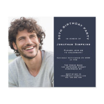 Convite para o aniversário de 30 anos do Marinho d