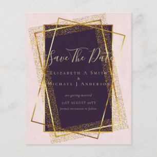 Flyer CONVITES DE CASAMENTO ECONÔMICOS Olhar de Folha de