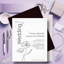 Flyer Convocação para Casamento de Pó com Mutação Floral