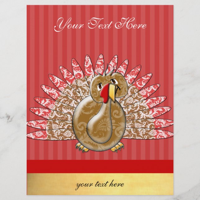 Flyer Cor damasco de Bons Cartoons na Turquia (Frente)