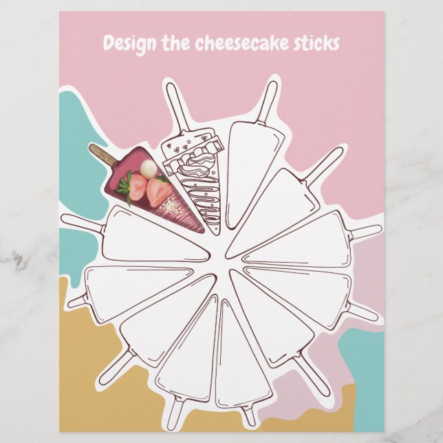 Flyer Cor e Design das Atividades de Casamento (Frente)