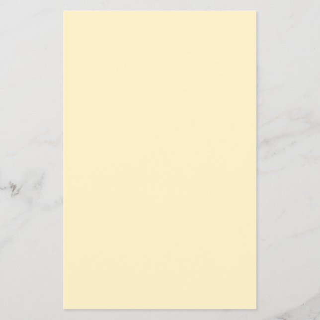 Flyer Cor Sólida Amarela do Botão Pálido (Frente)