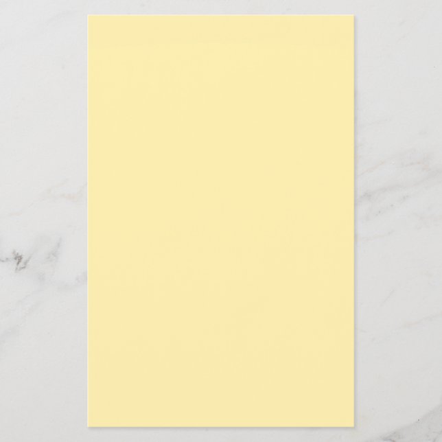 Flyer Cor Sólida Buttercreme (Frente)