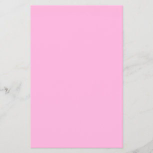 Flyer Cor Sólida Rosa-Quente Clara