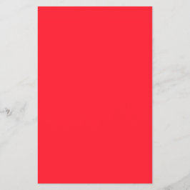 Flyer Cor Sólida Vermelha Ópera