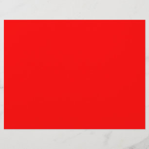 Flyer Cor Sólido Vermelha   Clássico   Elegante   Evoluç