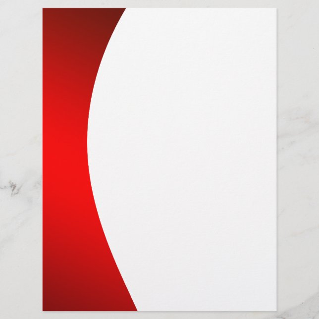 Flyer Cor Vermelha e Branca de Fundo (Frente)