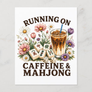 Flyer Correndo em Cafeína & Mahjong