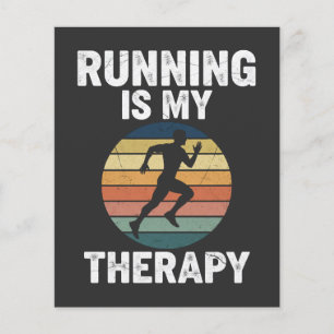 Flyer Correr É Minha Terapia