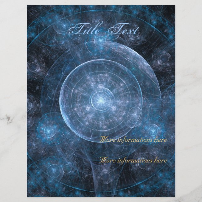 Flyer Cosmos Background 001 (Frente)