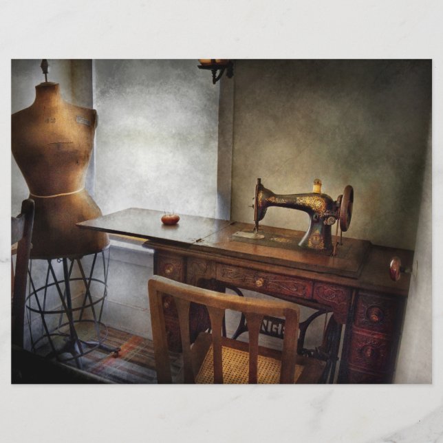 Flyer Costura - Uma vida de alfaiate (Frente)